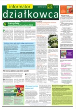 informator działkowca – sierpień 2018