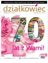 wrześniowy, jubileuszowy numer „działkowca” wrześniowy, jubileuszowy numer „działkowca”